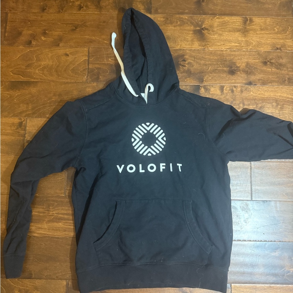 Men's Black Hoodie Sweater